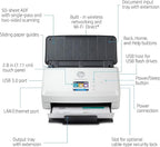HP ScanJet Pro N4000 snw1 (6FW08A) 40ppm Wi-Fi/USB Color Duplex Scanner with Control Panel for Documents, Photos, Receipts, and Cards. Twain/ISIS Drivers Included