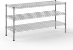 Regal Altair 18" Deep x 54" Wide x 27" Height Wire Shelving Kit | 3-Tier | NSF Commercial Storage Rack Unit
