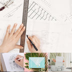 300 PCS 11x17 Inch Translucent Vellum Paper 63 Grams for Architecture Building Paint - Drafting Sheets Translucent White (Can't Print With Printer)