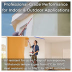 SWRT Blue Painters Tape 2 Inch Wide – 12 Rolls x 55 Yards (660 Total Yards), Clean Removal Masking Tape for Sharp Paint Lines on Walls, Trim & Baseboards, Easy Tear for DIY & Home Renovation Projects