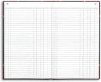 STAPLES Ledger Book, Black, 150 Sheets – Hardbound Record Book for Accounting, Finance & Business Logs