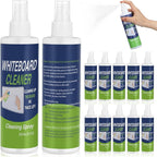 Swiffen 12 Pack Whiteboard Cleaner Spray Bottle 8.5oz Dry Erase Board Surface Cleaner White Board Cleaning Spray Removes Stubborn Marks from Chalkboard