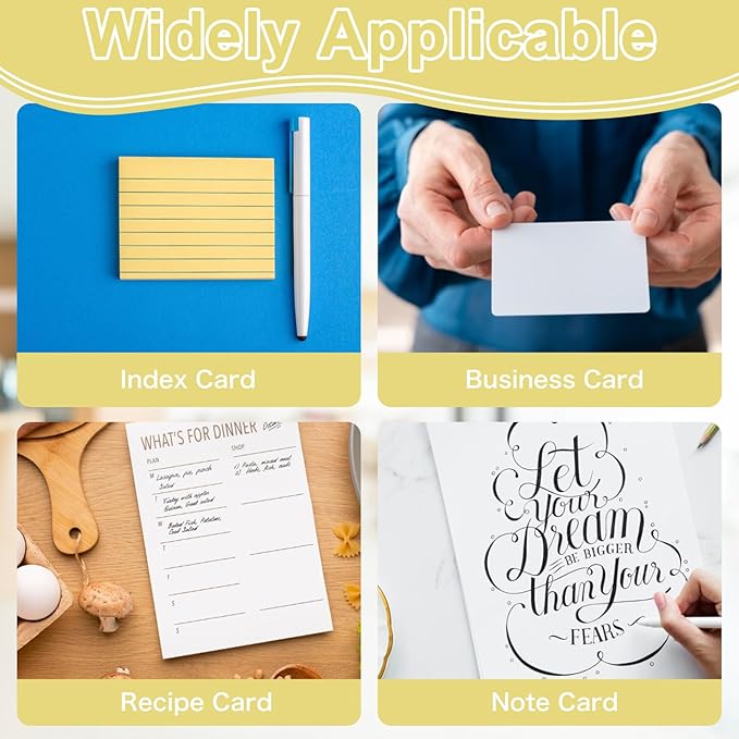 SHIQIKEJIPTY 5x8 Acrylic Index Card Holder Index Card Display Stand For Desk Note Cards File Box Postcard Holder Business Stand Display Index Organizer Case for Office Business Desktop(No Cards)