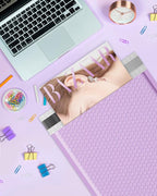 Metronic Bubble Mailers 10.5x16 Inch 40 Pack Lavender Purple Large Bubble Mailer Waterproof Padded Envelopes Mailing Envelopes Bubble Padded for Gift Packaging, Mailing, Shipping, Small Business