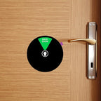 Office Door Sign,6 Inch,Do Not Disturb,Come in Welcome,Back Soon,in A Meeting,Out of Office,Working Remotely Symbol,Magnetic Door Sign for Workspace, Conference Room Any Room That Needs Privacy-Black
