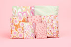 Pretty Package Store 14.5x19 Designer Poly Mailer 100 Pack Heavy Duty Waterproof Self Seal Shipping Bags for Small Business Large Mailing Envelopes Bulk Tear Resistant Packaging Pink Blooms Flowers