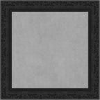 Amanti Art Black Framed Magnetic Board 31x31 Medium Vision Board for use with Magnets, 100% Metal Sheet to Display Items as Office Decor or for Home Organization in mudroom, Kitchen or Kids Room