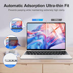 GUDTEKE 2Pack Magnetic 16 Inch Laptop Privacy Screen 16:10 Aspect Ratio, Removable Anti-Blue/Glare Protector Film, Anti Spy Desktop Security Private Filter 16in