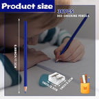 sqzrmdcg 36 PCS DurkBlue Colored Pencils, Pre-sharpened Professional Wooden Art Pencils Set for Artists Painting | Premium Drawing Sketching Supplies (DurkBlue)