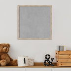 Amanti Art Silver Framed Magnetic Board 17x17 Small Vision Board for use with Magnets, 100% Metal Sheet to Display Items as Office Decor or for Home Organization in mudroom, Kitchen or Kids Room