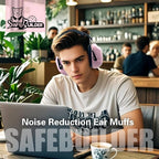 SAFEBUILDER Ear Muffs Noise Reduction SNR 33dB Adjustable Lightweight Safety Earmuffs Sound Proof Noise Cancelling ANSI