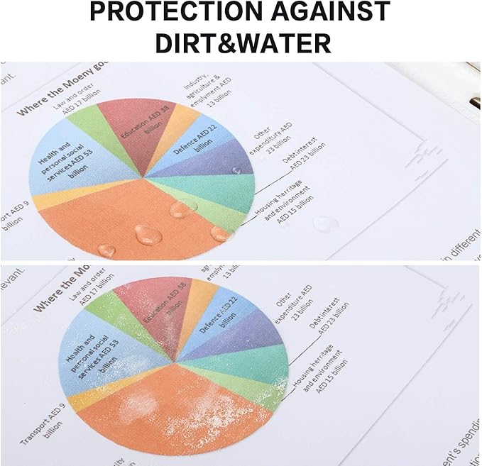 Sheet Protectors, PANDRI 900 Pack Clear Heavy Duty Plastic Page Protectors Sheet Reinforced 11-Hole Fit for 3 Ring Binder Fits Standard 8.5 x 11 Paper, 9.25 x 11.25 Top Loaded, Excluding Acid