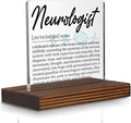 Neurologist Gifts, Thank You Appreciation Gifts for Brain and Nerve Specialists Week Graduation Birthday Christmas Medical Neurology Doctor Office Desk Decor Decorative Signs Plaque PA013