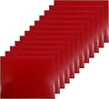GraduationMall 8.5"x11" Smooth Padded Diploma Cover Certificate Holder Red,12-Packs