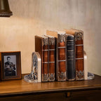 Antique Bronze Color Tree of Life Bookends Set, 2 Non-Skid Heavy Bookends for Shelves or Bookcase, Decorative Bookends for Desktop Shelf Decor, Library Office Decor, Home Décor Gift