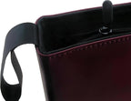 Ursae Minoris 3 D-Ring Large Format Zipper Binder for Up to 600 Sports/Trading Cards - Burgundy