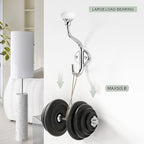 TUNNY Coat Hooks - 5 Pack Polished Chrome Towel Hooks Robe Hooks Decorative Wall Hooks for Bathroom Bedroom Kitchen Towel Robe Clothes Cabinet Closet Bathroom Hardware