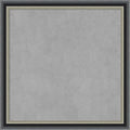 Amanti Art Black Framed Magnetic Board 23x23 Medium Vision Board for use with Magnets, 100% Metal Sheet to Display Items as Office Decor or for Home Organization in mudroom, Kitchen or Kids Room