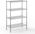 Regal Altair 18" Deep x 36" Wide x 54" Height Wire Shelving Kit | 4-Tier | NSF Commercial Storage Rack Unit