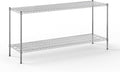 Regal Altair 21" Deep x 72" Wide x 34" Height Wire Shelving Kit | 2-Tier | NSF Commercial Storage Rack Unit