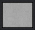 Amanti Art Black Framed Magnetic Board 23x27 Medium Vision Board for use with Magnets, 100% Metal Sheet to Display Items as Office Decor or for Home Organization in mudroom, Kitchen or Kids Room