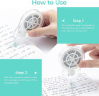 M&G 5 pack Correction Tape，131.2 Feet correction tape, Total 656FT/200M, Easy to Use Applicator for Instant Corrections, Office Products