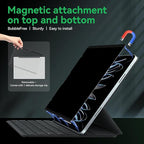 Magnetic Privacy Screen Protector Compatible with iPad Pro 12.9” 2018-2022 (6th/5th/4th/3rd Gen), Easy Install Shield Anti Glare Blue Light Spy Filter, Bubble-Free film Black Security Guard