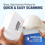 McAuley Labels Custom Asset Tags for Equipment - Numbered, Permanent - Heavy Duty Metalized Polyester, Stronger Adhesive - ID Label - 1.5x0.75 Inches