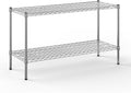 Regal Altair 18" Deep x 48" Wide x 27" Height Wire Shelving Kit | 2-Tier | NSF Commercial Storage Rack Unit