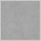 Amanti Art Silver Framed Magnetic Board 25x25 Medium Vision Board for use with Magnets, 100% Metal Sheet to Display Items as Office Decor or for Home Organization in mudroom, Kitchen or Kids Room