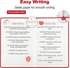 SUQJOY Lined Journal Notebooks, 6 Pack 160 Pages, 5.5x 8.2-Inch Journals for Women Men, Hardcover Notebook with 100 gsm Thick Paper, A5 Size College Ruled Notebook for Writing/Travel/Work (Red-6 Pack)