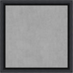 Amanti Art Black Framed Magnetic Board 27x27 Medium Vision Board for use with Magnets, 100% Metal Sheet to Display Items as Office Decor or for Home Organization in mudroom, Kitchen or Kids Room