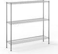 Regal Altair 14" Deep x 54" Wide x 54" Height Wire Shelving Kit | 3-Tier | NSF Commercial Storage Rack Unit