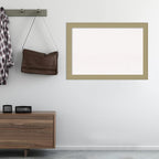 Amanti Art White Cork Board for Wall, 28x40 Vision Board with Gold Frame, Large Corkboard Office Decor for Home Organization, Casual Corkboard Pinboard to display items for home organization