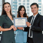 Elite Blue & White Parchment Certificate Papers - Pack of 100, Laser Printer Compatible, for Office, Business Awards, Graduation, School Diplomas, 8-1/2" x 11" on 60 lb. Text Stock