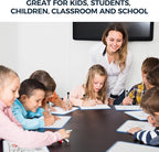 LOUKIN Small Dry Erase Lapboard, 9 x 12 Inch Double Sided (Ruled/Plain), Seamless Frame Design, Mini Magnetic Whiteboard Set, Great for Kids, Classroom and School (1 Eraser&2 Markers Included)
