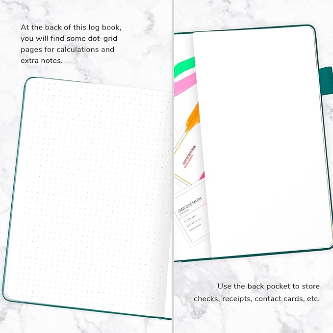 Clever Fox Inventory & Sales Log Book for Small Business – Inventory Ledger Book, Inventory Notebook, Order Tracker Book for Purchases, Sales & Reorders – Undated, Hardcover, A5, Dark Teal