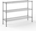 Regal Altair 14" Deep x 48" Wide x 34" Height Wire Shelving Kit | 3-Tier | NSF Commercial Storage Rack Unit