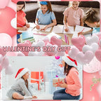 emzrivo 24 PCS Valentines Pencils Bulk Holiday Pencil with Top Erasers Wood Pencils for Classroom, 4 Style(24)