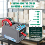 Frifreego Automatic Tape Dispenser Electric Tape Cutter, 39" MAX Cutting Length, with Manual & Auto Modes, Cutting Various Tapes with 0.24-2.36" Width, for Office Warehouse Use, Package Packing