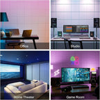 Sonicism 12 Pack Acoustic Wall Panels with Self-Adhesive, 12" X 12" X 0.4" Sound Proof Foam Panels, Decorative Soundproof Wall Panels, Sound Proof Absorbing Tiles for Home & Offices, White