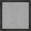 Amanti Art Black Framed Magnetic Board 27x27 Medium Vision Board for use with Magnets, 100% Metal Sheet to Display Items as Office Decor or for Home Organization in mudroom, Kitchen or Kids Room