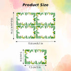 Wonmon 200 PCS Cactus Name Tags Stickers, Self Adhesive Cute Cactus Name Tag Labels Stickers for Back to School Classroom Student Office Desk Cubby Locker Themed Party, 2x3 inch