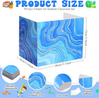 SATINIOR 24 Pcs Desk Dividers for Students, 12 Colors Testing Dividers Privacy Folders for Classroom Must Have Bulk, Study Panel for School Teacher Student Study Supplies(Vibrant Style)