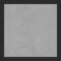 Amanti Art Black Framed Magnetic Board 27x27 Medium Vision Board for use with Magnets, 100% Metal Sheet to Display Items as Office Decor or for Home Organization in mudroom, Kitchen or Kids Room