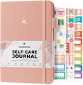 Clever Fox Self-Care Journal – Daily Reflection Notebook – Mental Health & Personal Development Planner, Meditation & Mood Log, A5 (Light Pink)