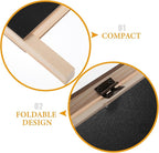 ADOCARN Double-Sided Standing Blackboard Small Chalkboard Message Board for Desk Home Office Commercial Use Reusable Desktop Display Sign