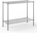 Regal Altair 18" Deep x 42" Wide x 34" Height Wire Shelving Kit | 2-Tier | NSF Commercial Storage Rack Unit