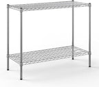 Regal Altair 18" Deep x 42" Wide x 34" Height Wire Shelving Kit | 2-Tier | NSF Commercial Storage Rack Unit