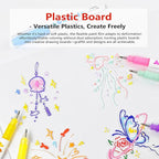 kander Acrylic Gel Pens, 12 Colors Highlighter Acrylic Gel Ink Pens with Bullet Tip,Strong Coverage, Large Ink Capacity, Multi-Purpose Paint Pens for Rock Painting, Crafts, DIY, Art Supplies